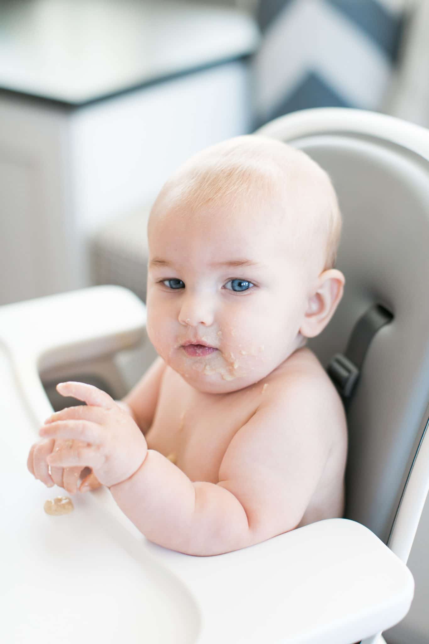 Tips for Starting Solids | www.Simmstown.com | Lisa Samuel