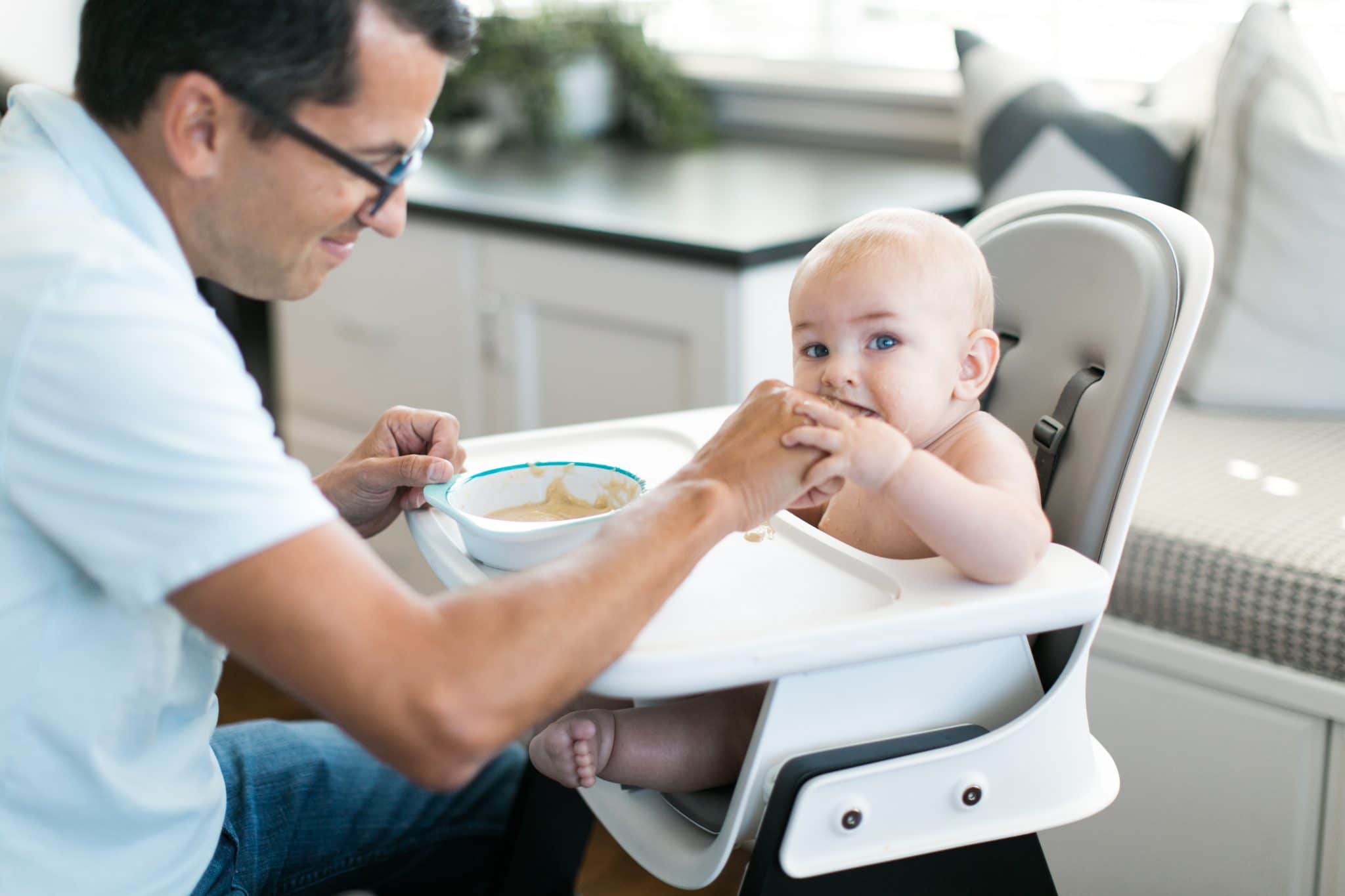 Tips for Starting Solids | www.Simmstown.com | Lisa Samuel