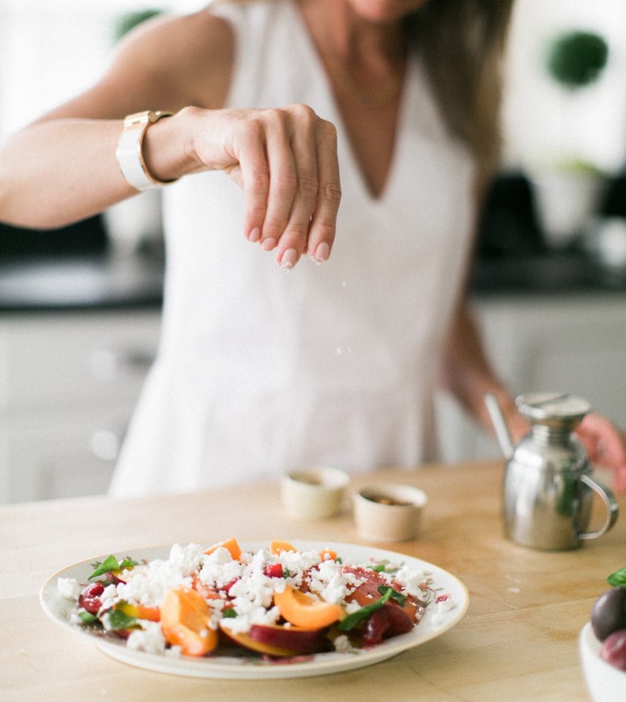 Tomato and Stone Fruit Salad | www.LisaSamuel.com