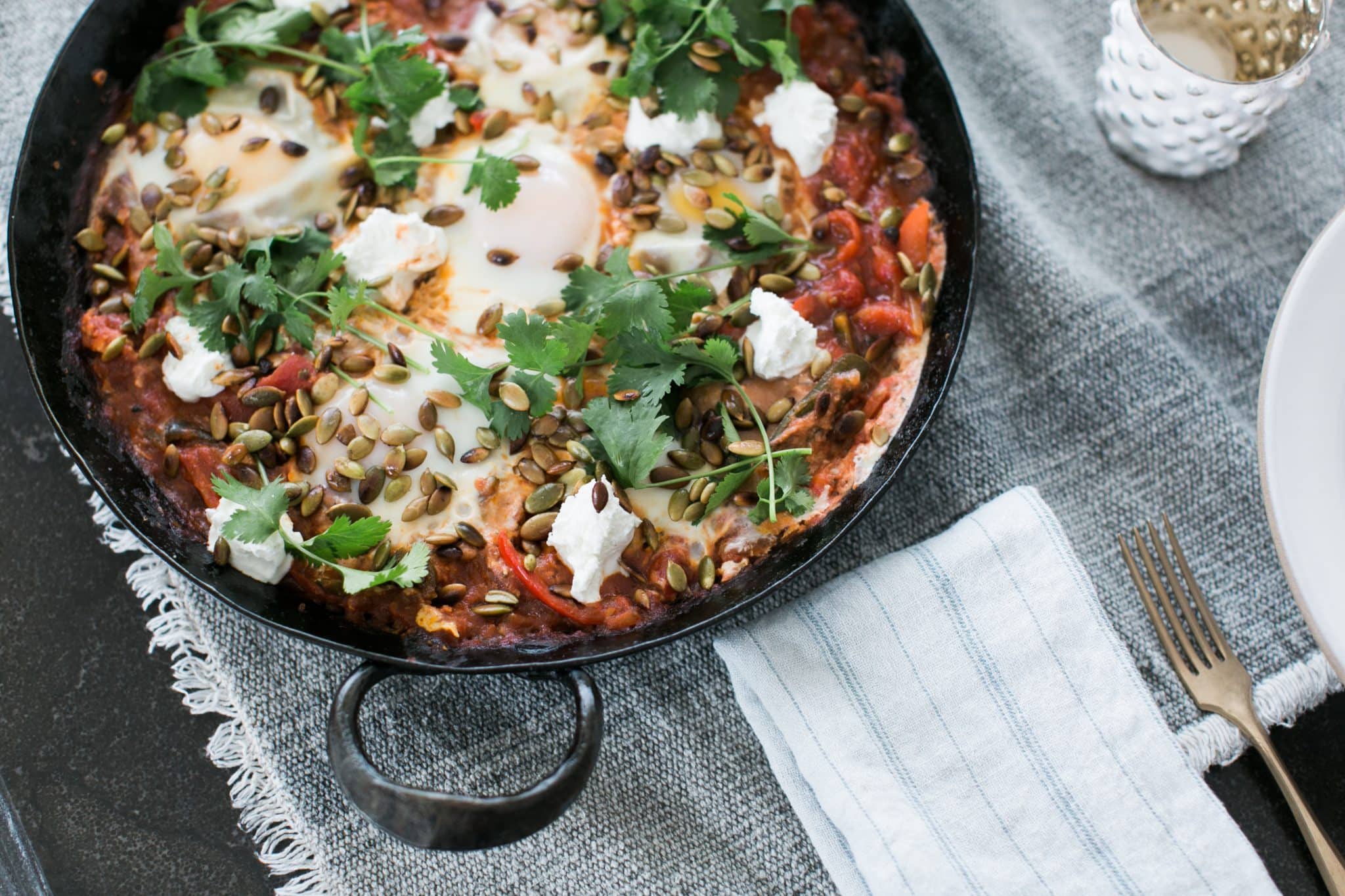 A recipe for Shakshuka // www.Lisa Samuel.com