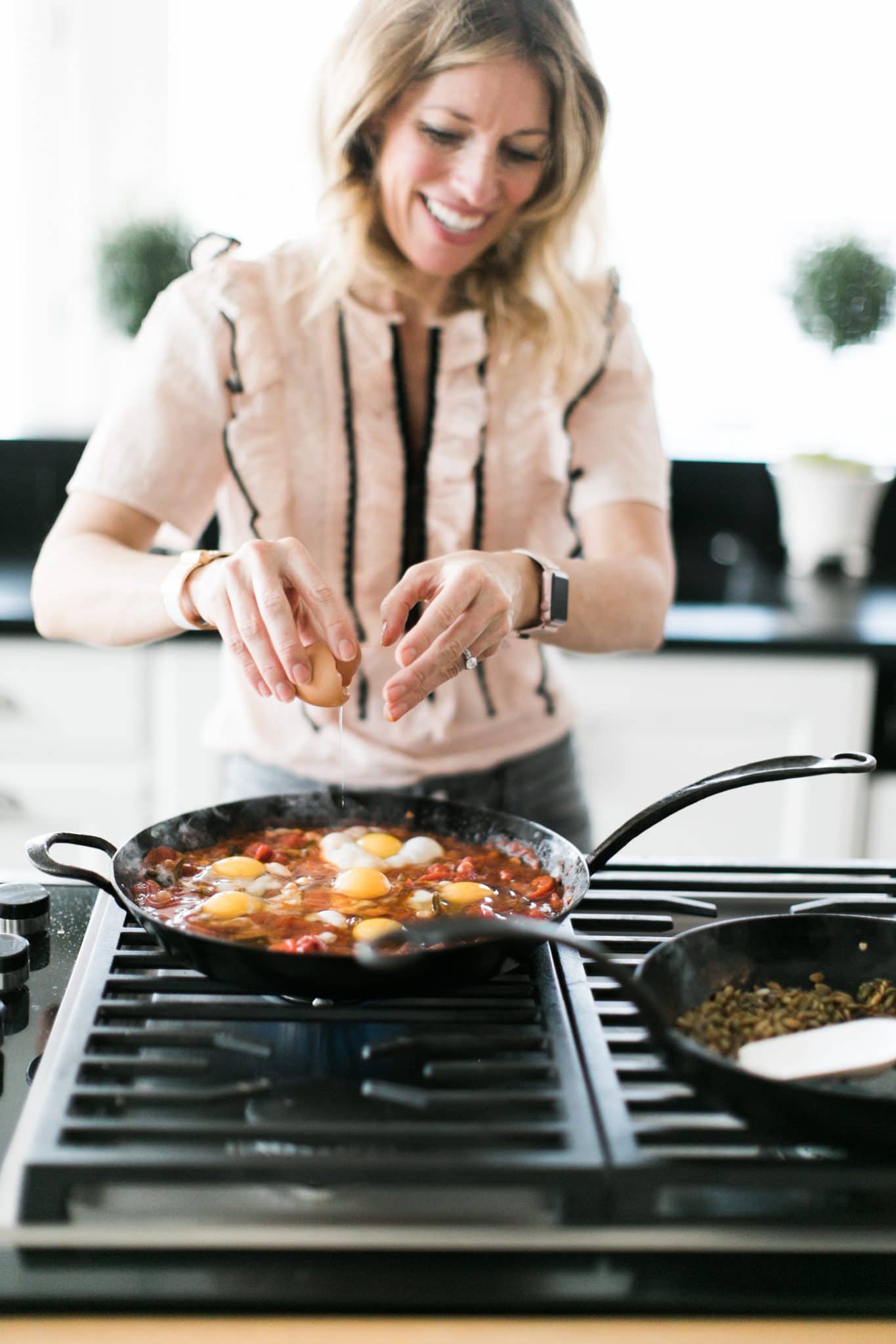 A recipe for Shakshuka // www.Lisa Samuel.com