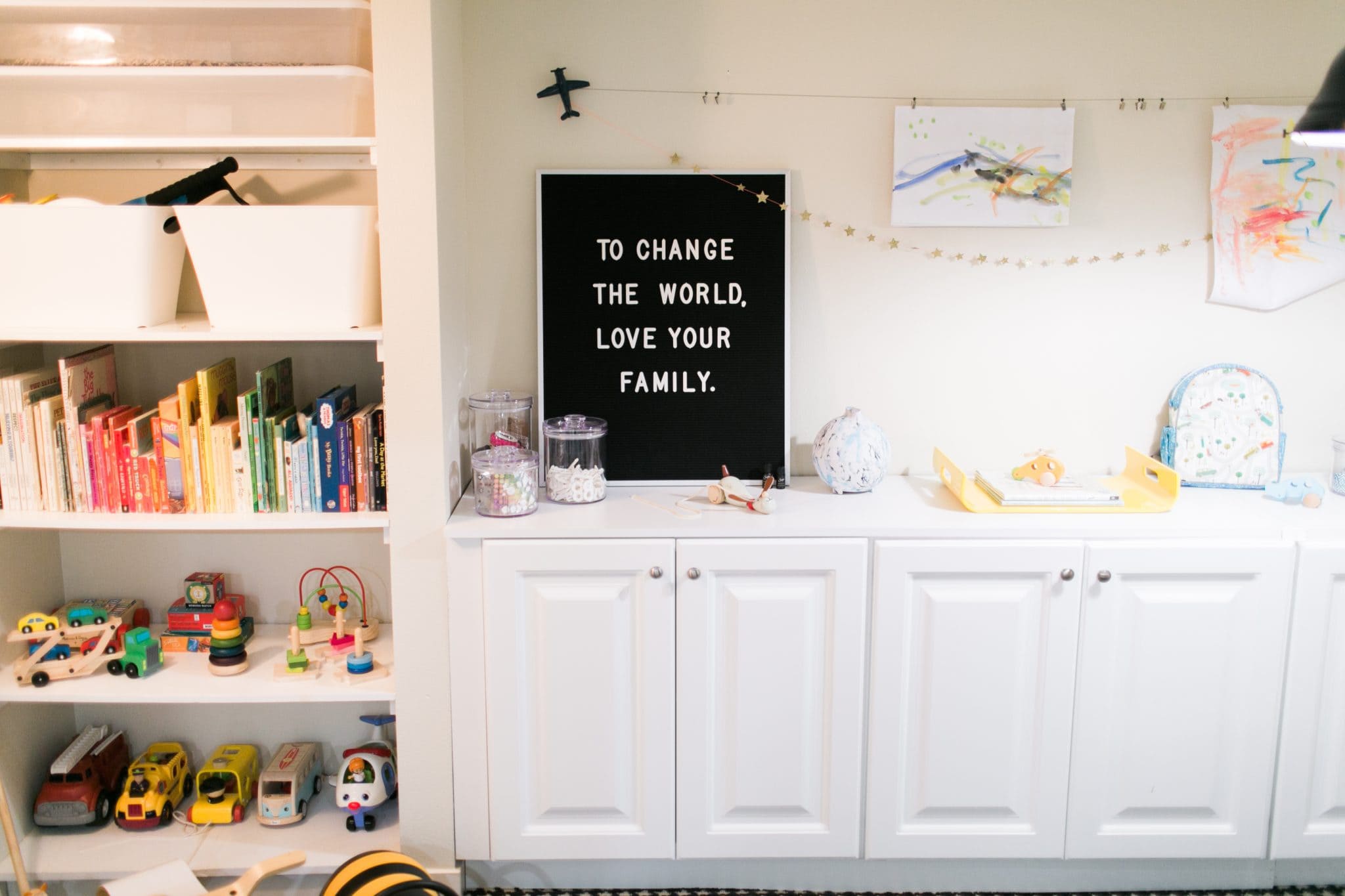 Theo's Playroom // www.LisaSamuel.com