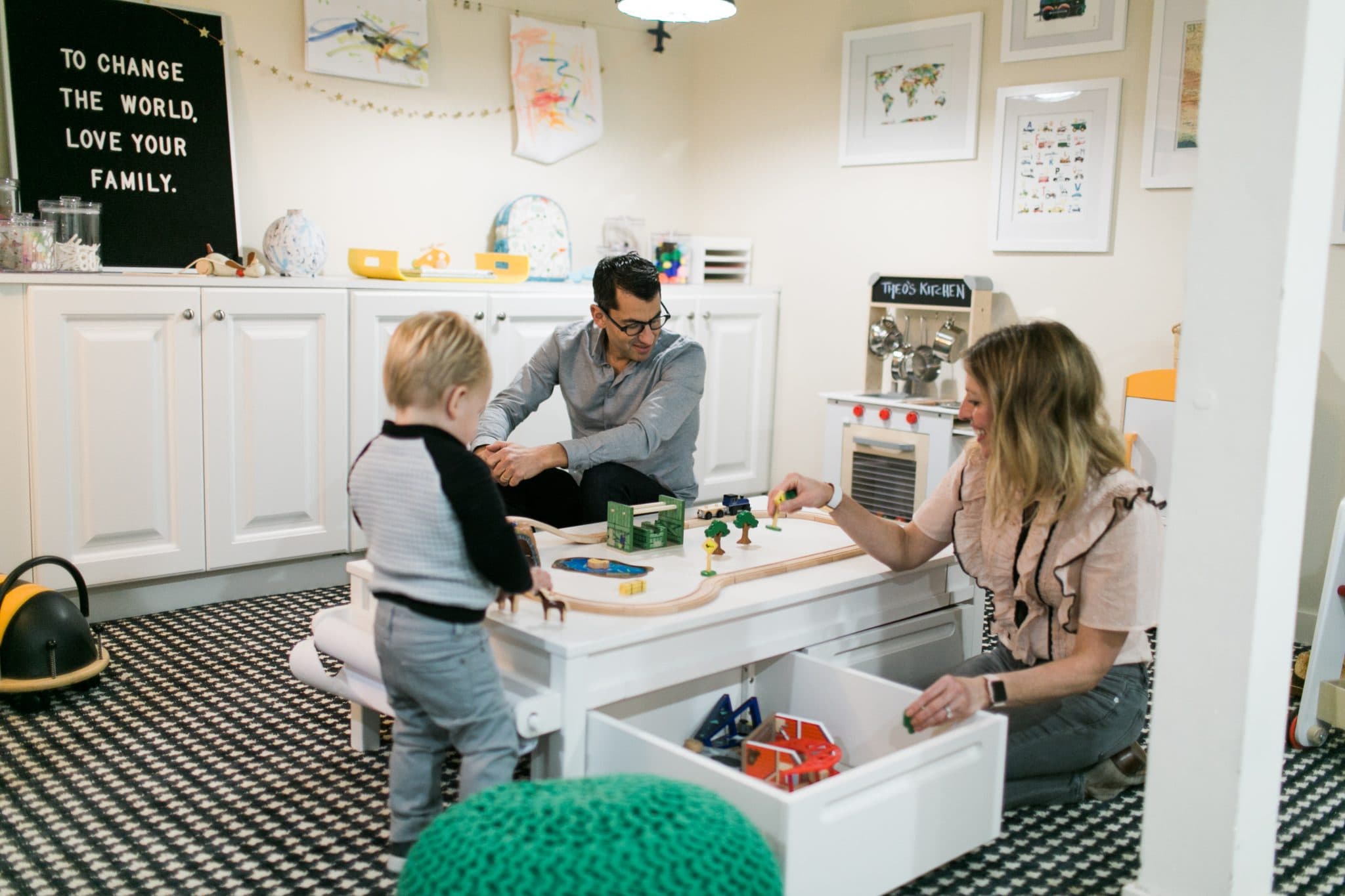 Theo's Playroom // www.LisaSamuel.com