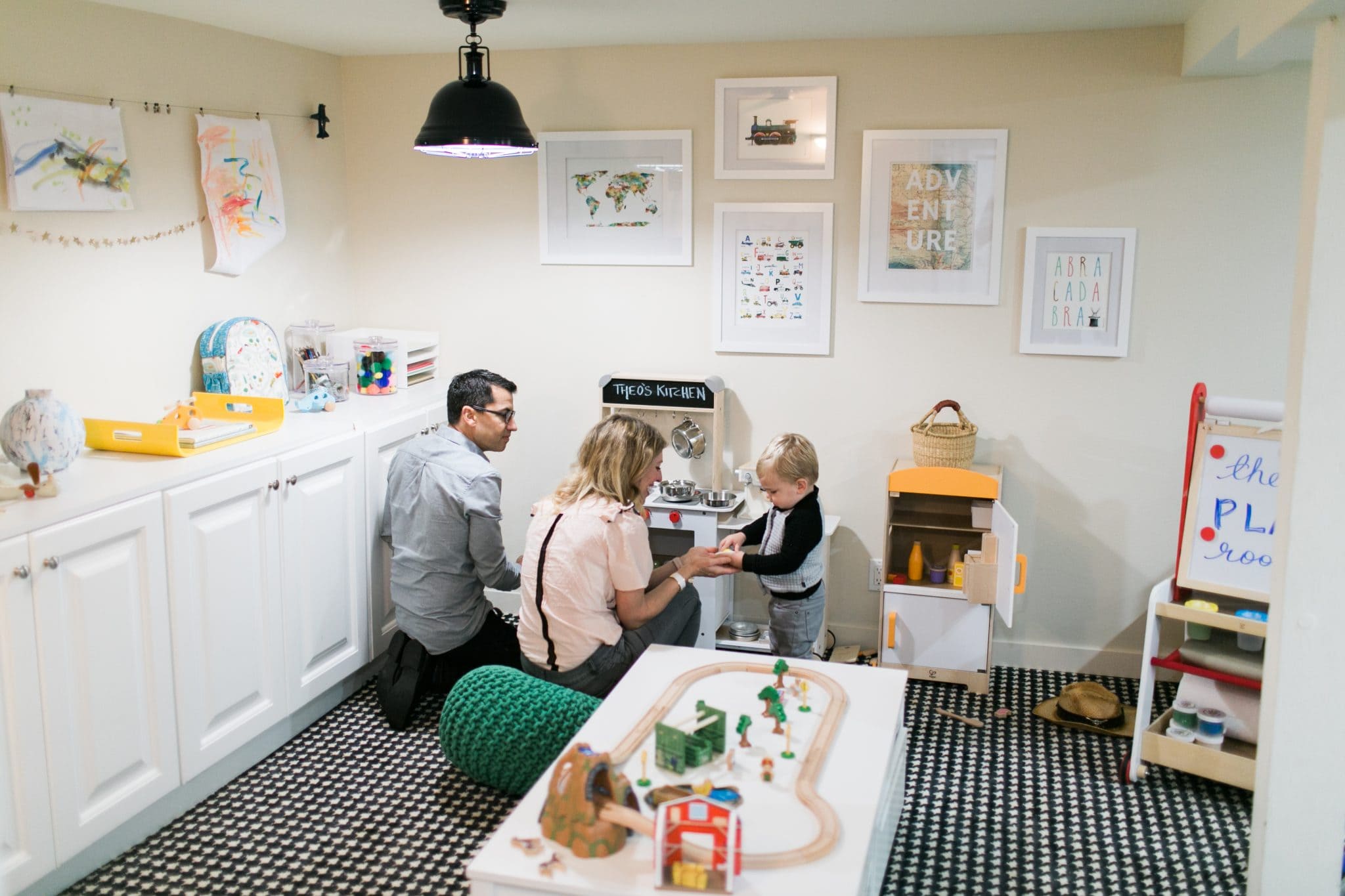 Theo's Playroom // www.LisaSamuel.com