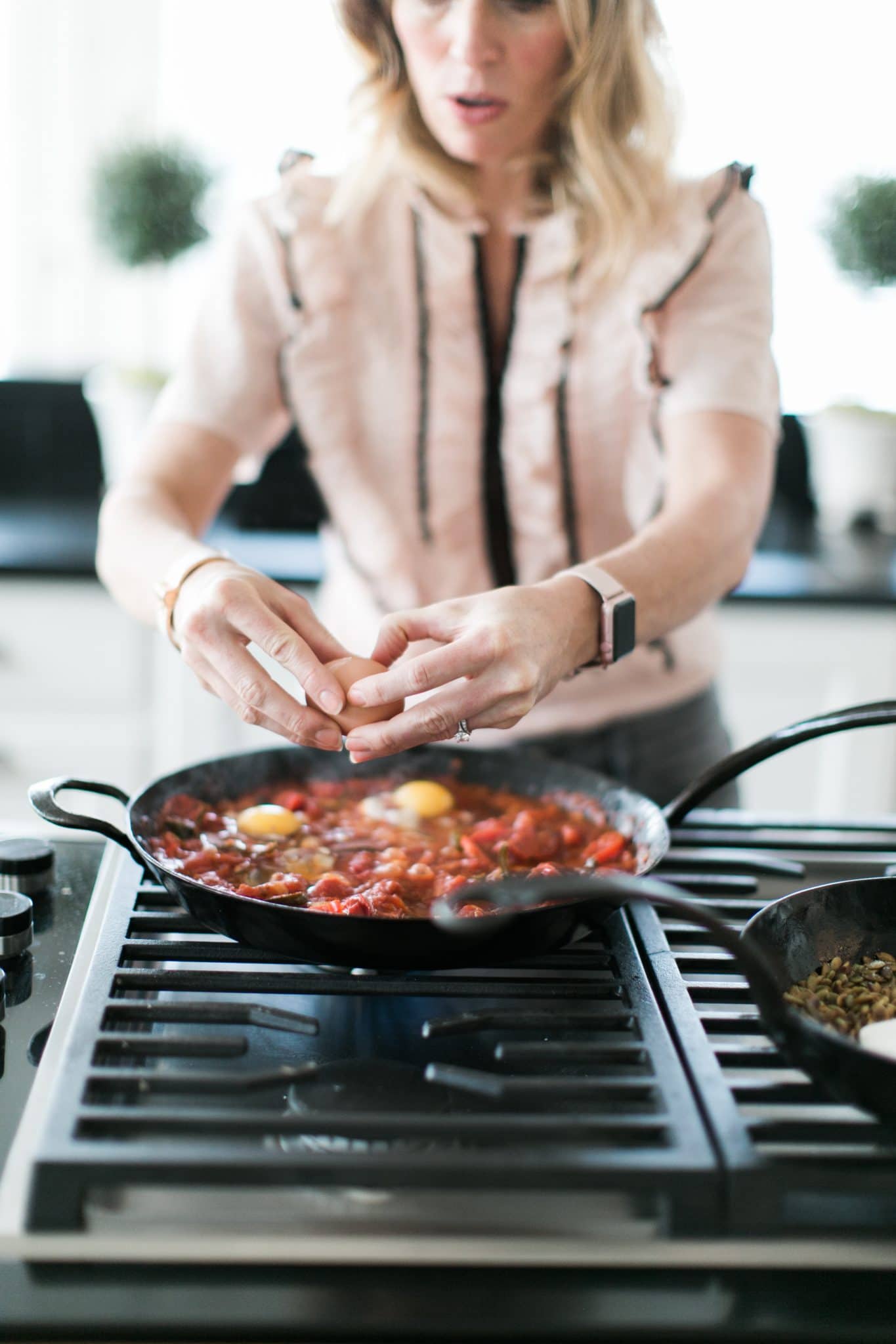 A recipe for Shakshuka // www.Lisa Samuel.com