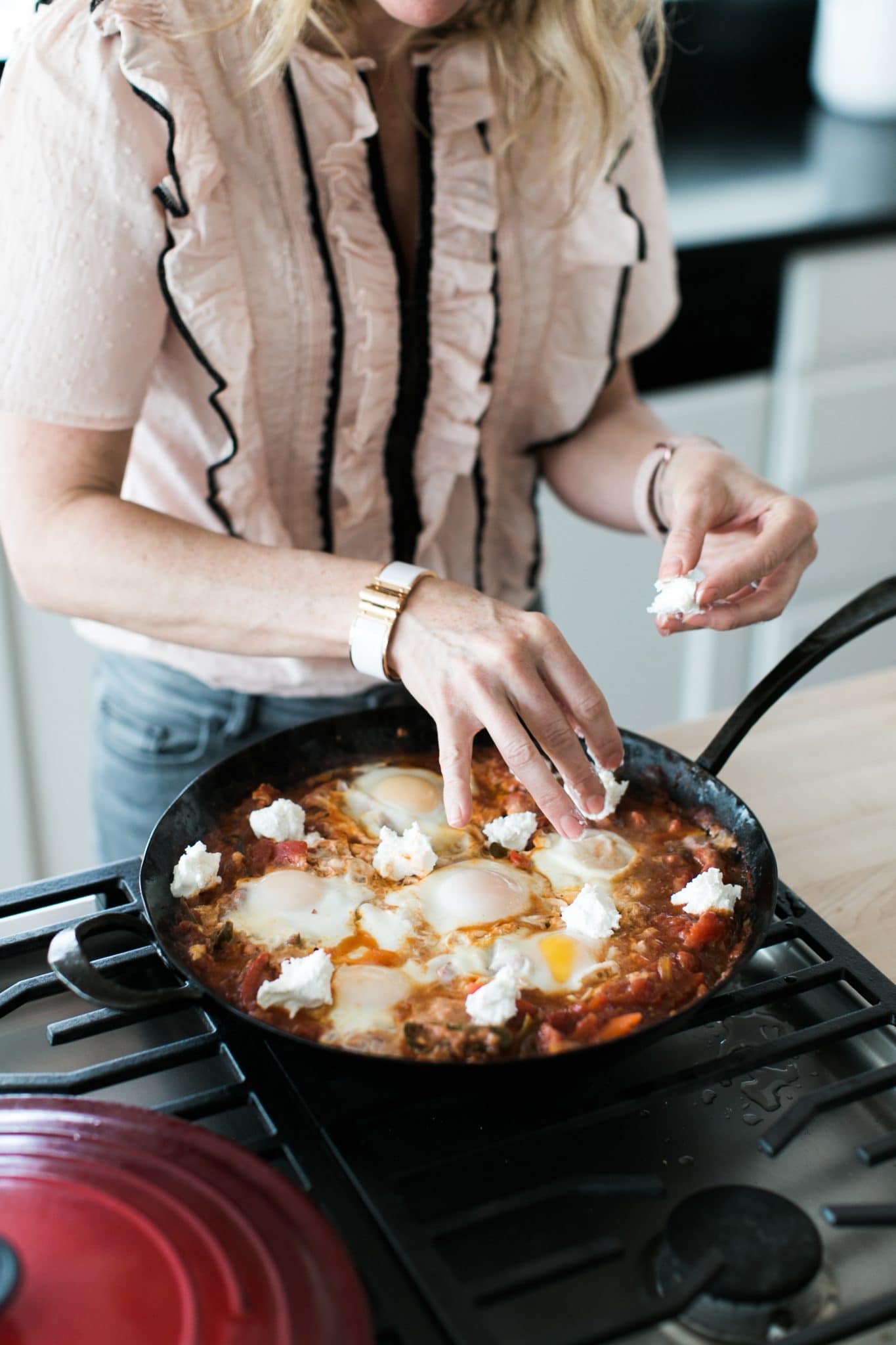 A recipe for Shakshuka // www.Lisa Samuel.com