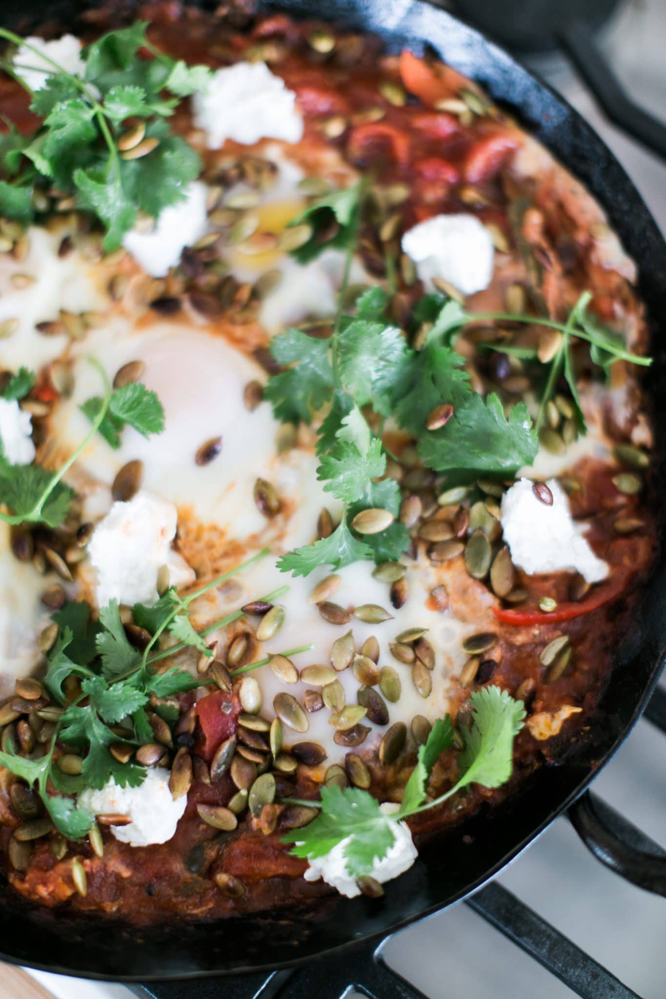 A recipe for Shakshuka // www.Lisa Samuel.com