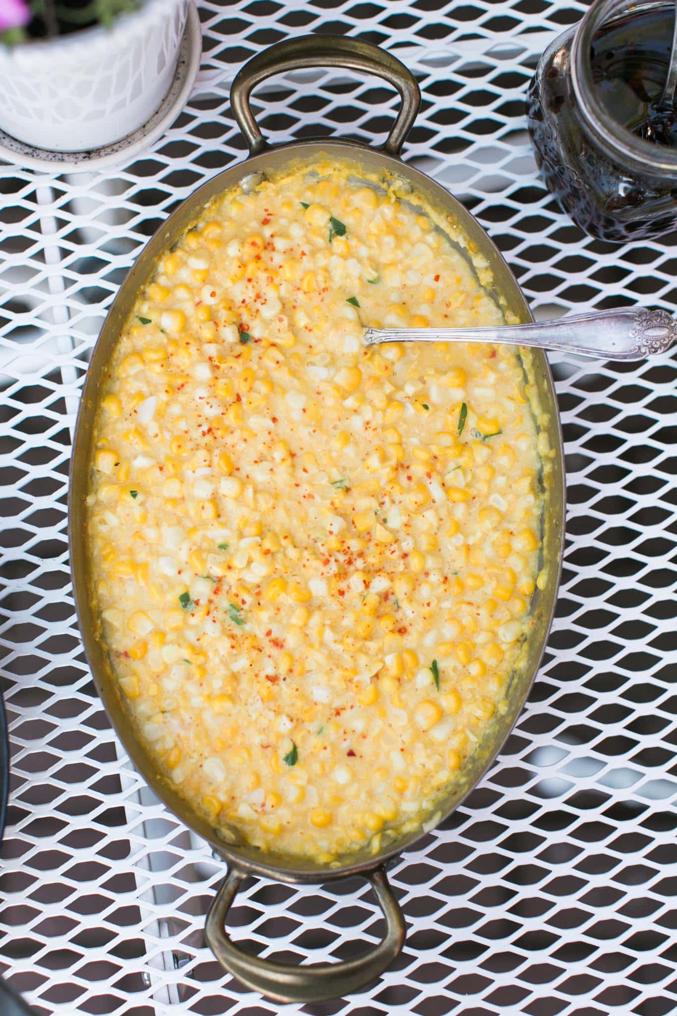 Fresh Corn Polenta // www.LisaSamuel.com