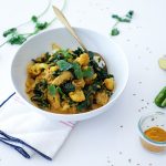 Chicken, Cauliflower and Kale Coconut Curry