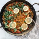 Vegetable-Rich Chicken Paella